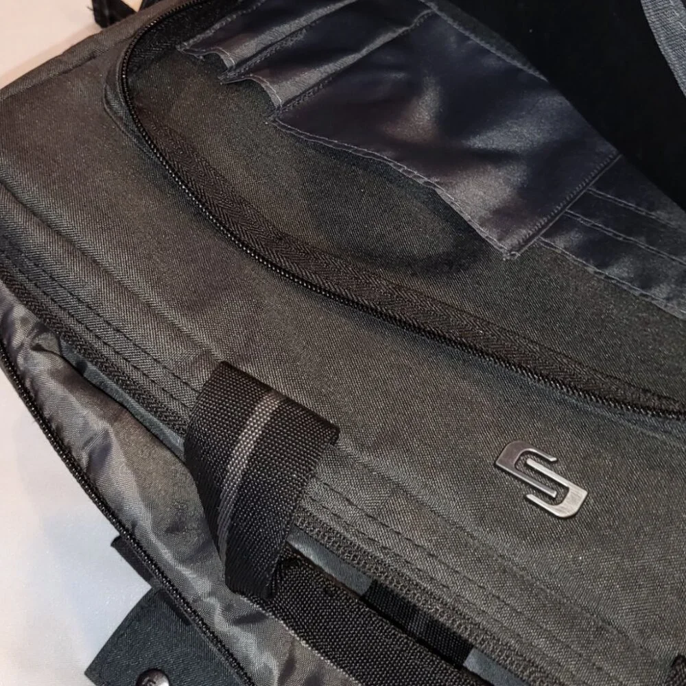 Soho New York Duane Hybrid Briefcase Backpack Travel Work  NO CROSSBODY STRAP